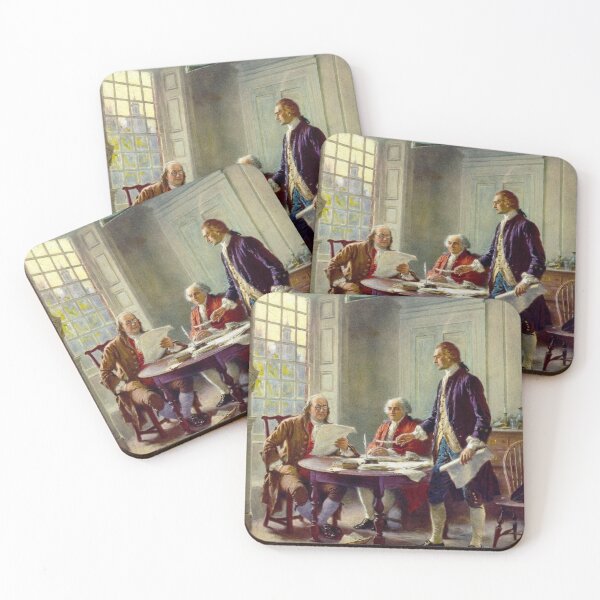 Item preview, Drafting the Declaration of Independence, 1776 designed and sold by witnessinghist.