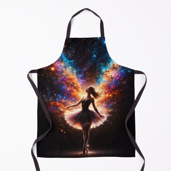 Item preview, Colorful Ballerina artwork, space aestethic  designed and sold by ChaosEdits.