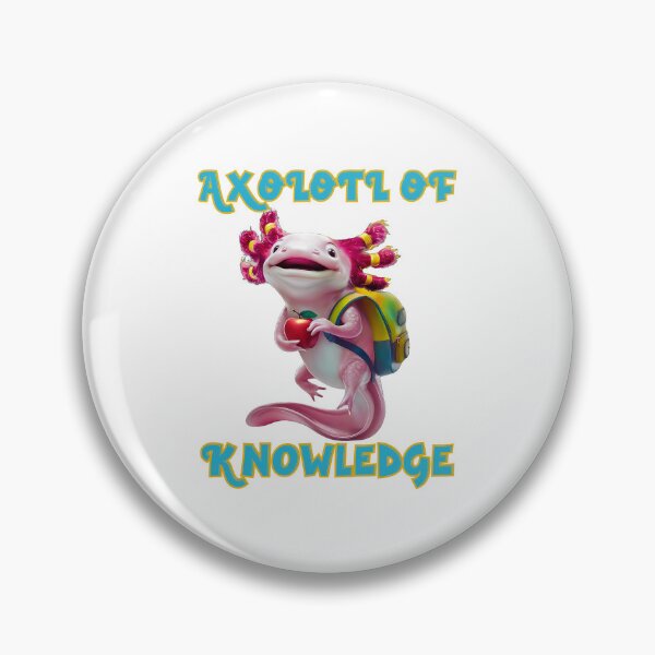 Item preview, Axolotl Of Knowledge: The Back-To-School Scholar designed and sold by elynne9.