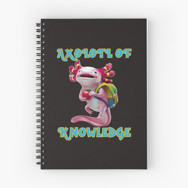 Item preview, Axolotl Of Knowledge: The Back-To-School Scholar designed and sold by elynne9.