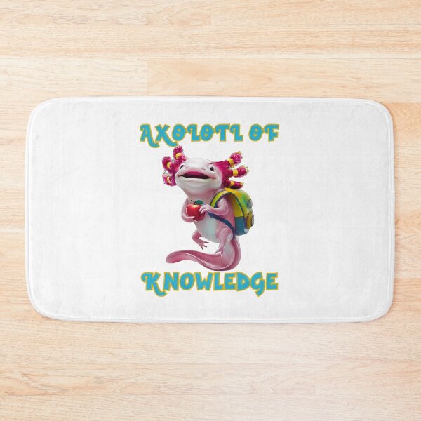Item preview, Axolotl Of Knowledge: The Back-To-School Scholar designed and sold by elynne9.