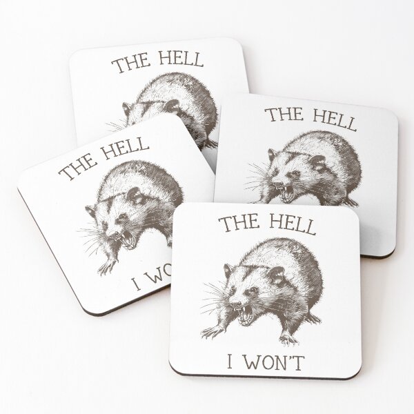Item preview, The Hell I Won't Opossum  designed and sold by lostinpixels.