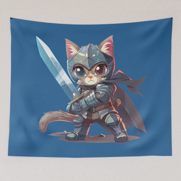 Item preview, Kitten Knight designed and sold by wyntera.