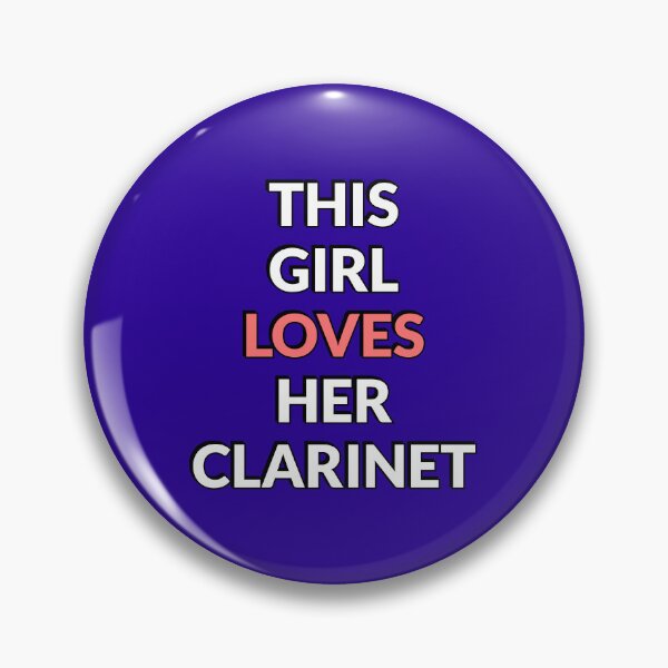 Item preview, This Girl Loves Her Clarinet designed and sold by Inspirationmotivation.