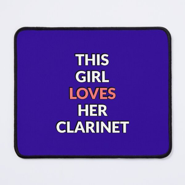 Item preview, This Girl Loves Her Clarinet designed and sold by Inspirationmotivation.