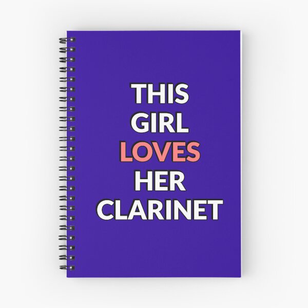Item preview, This Girl Loves Her Clarinet designed and sold by Inspirationmotivation.