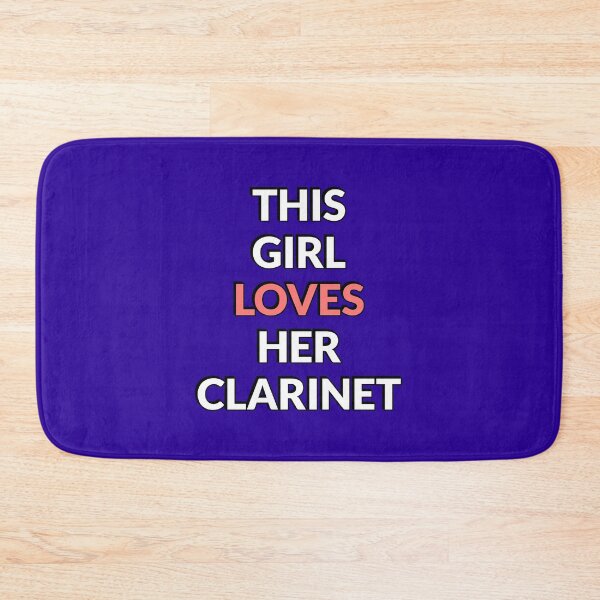 Item preview, This Girl Loves Her Clarinet designed and sold by Inspirationmotivation.