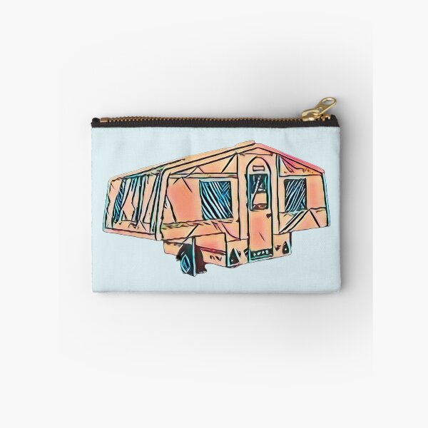 Item preview, Red and Blue Trailer Tent designed and sold by BeccaAelishe.