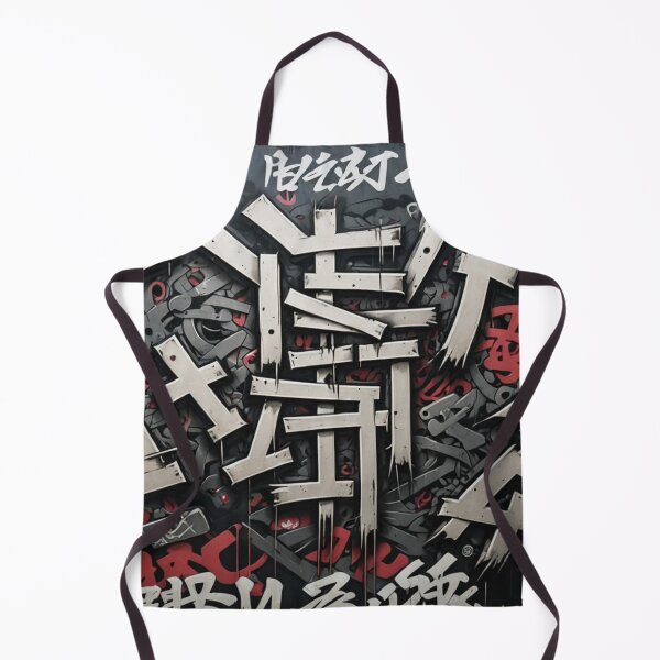 Item preview, Dark Kanji Curses, Street Art, Graffiti Pattern designed and sold by Burn-Ego.
