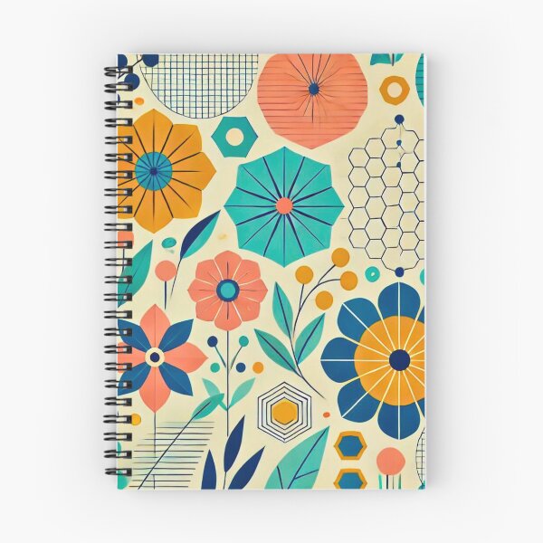 Item preview, Colorful Floral Geometric Pattern - Modern and Abstract Design designed and sold by Marinaso.