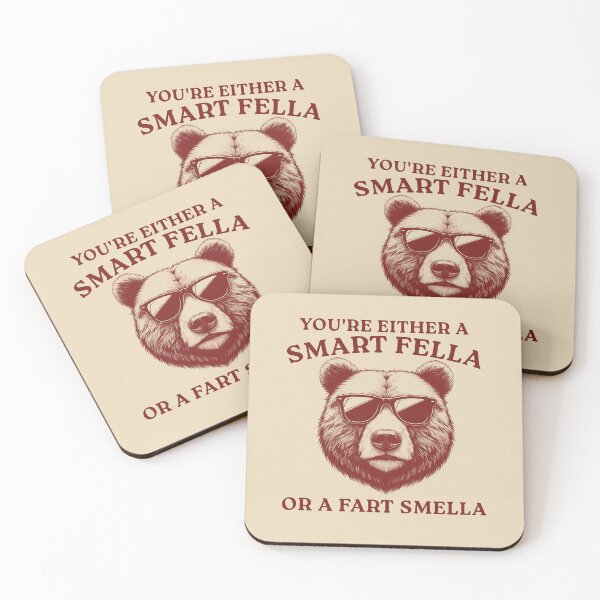 Item preview, You're A Smart Fella Or Fart Smella? Retro Cartoon designed and sold by VerdePlantTees.