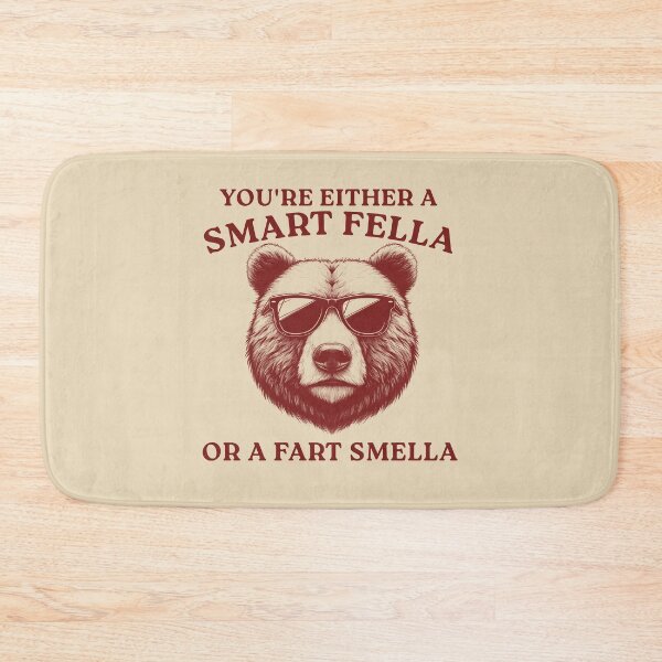 Item preview, You're A Smart Fella Or Fart Smella? Retro Cartoon designed and sold by VerdePlantTees.