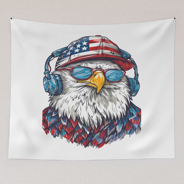 Item preview, Bald Eagle Cool designed and sold by ArtFusionVibe.