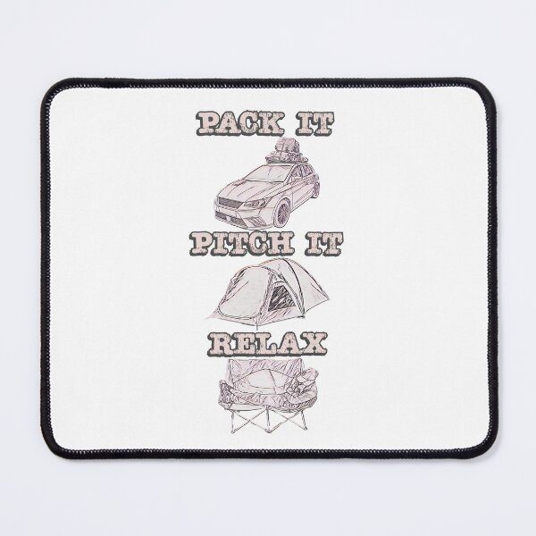Item preview, Pack it, Pitch it, Relax - Beige Small Tent designed and sold by BeccaAelishe.