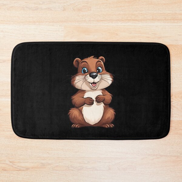 Item preview, Beaver in Cartoon Style designed and sold by Aquillashop.