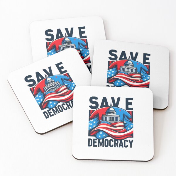 Item preview, Save Democracy  designed and sold by PaulHawkDesigne.