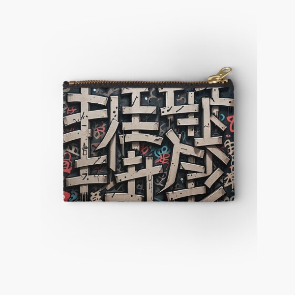 Item preview, Random Kanji Tags, Street Art, Graffiti Pattern designed and sold by Burn-Ego.