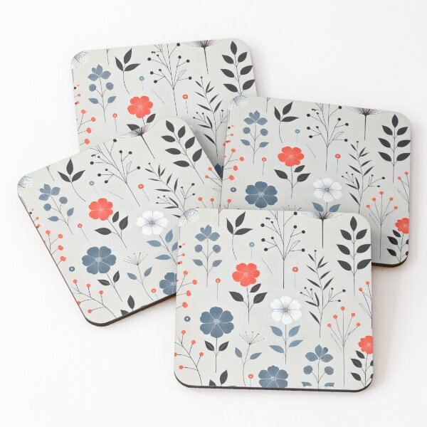 Item preview, Elegant and Minimalist Floral Pattern - Contemporary Design designed and sold by Marinaso.