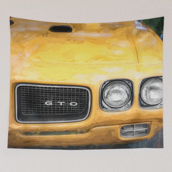 Item preview, 1970 Orbit Orange Pontiac GTO Ram X105 designed and sold by RichFrancoCars.