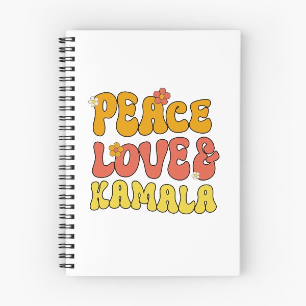 Item preview, Peace Love and Kamala Harris designed and sold by partyfarty.