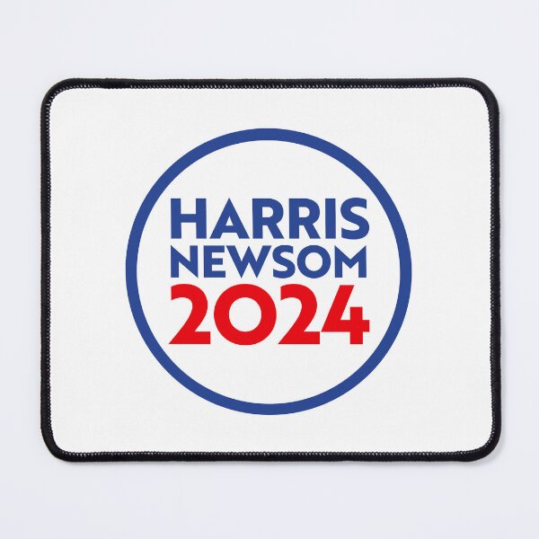 Item preview, HARRIS NEWSOM 2024 Button designed and sold by partyfarty.