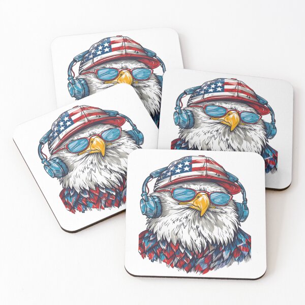 Item preview, Bald Eagle Cool designed and sold by ArtFusionVibe.