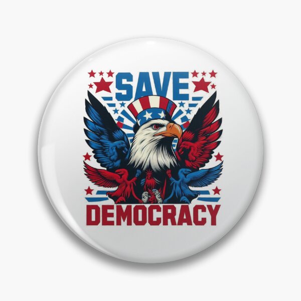 Item preview, Save Democracy  designed and sold by PaulHawkDesigne.