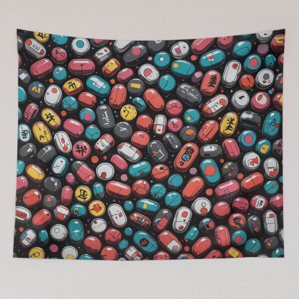 Item preview, Anime Drugs Graffiti, Japanese Street Art, Pills designed and sold by Burn-Ego.