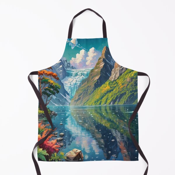 Item preview, Alpine Lake with Glacier designed and sold by SublimeMusings.