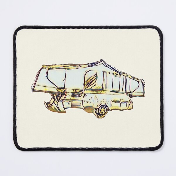 Item preview, Gold Folding Caravan designed and sold by BeccaAelishe.