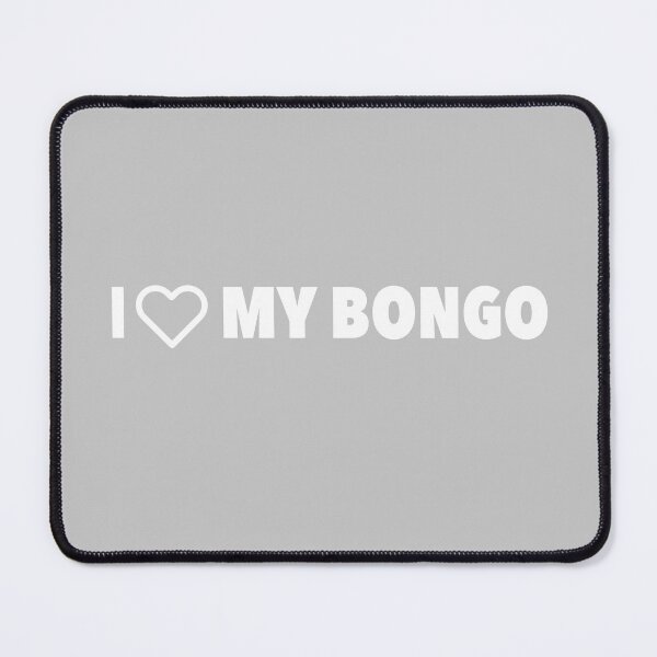 Item preview, I heart my Bongo white text no background designed and sold by LocalOddball.