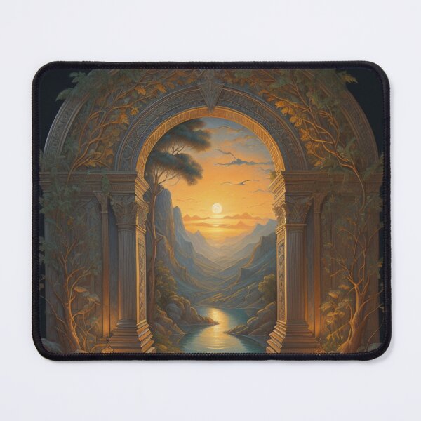 Item preview, Enchanted Sunset Gateway Mystical Landscape designed and sold by EnchantedVista.