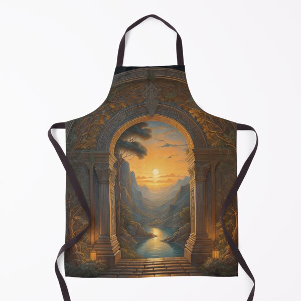 Item preview, Enchanted Sunset Gateway Mystical Landscape designed and sold by EnchantedVista.