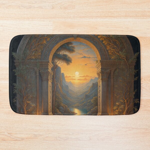 Item preview, Enchanted Sunset Gateway Mystical Landscape designed and sold by EnchantedVista.