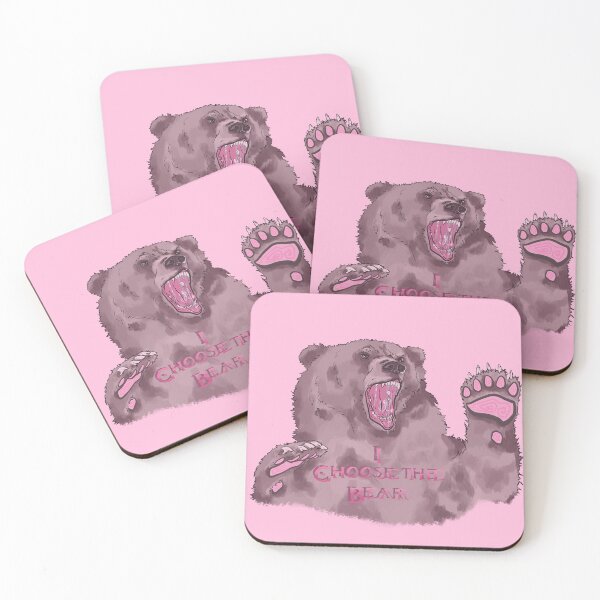 Item preview, I Choose the Bear (brown bear) designed and sold by Ero’s Palace.