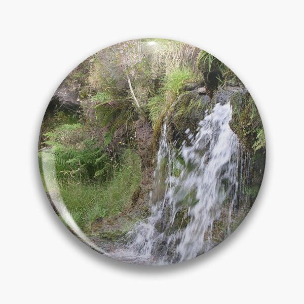 Item preview, A Small Waterfall In The Brecon Beacons, Wales UK designed and sold by lezvee.
