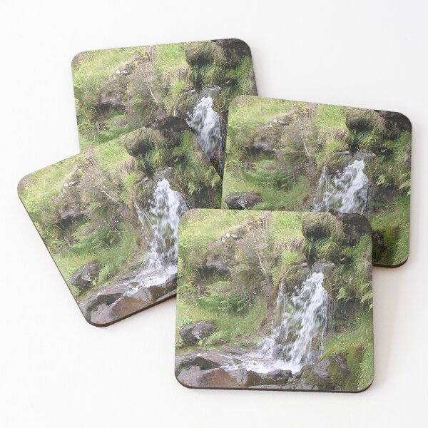 Item preview, A Small Waterfall In The Brecon Beacons, Wales UK designed and sold by lezvee.