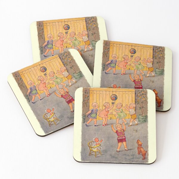 Item preview, Fun in the playground, vintage illustration designed and sold by stevepaint.