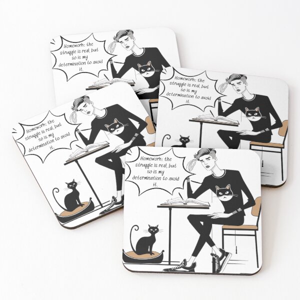 Item preview, Back to School : Student Life  designed and sold by Furbabies Art.