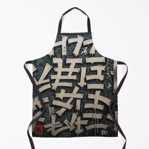 Item preview, Kanji Gang Tags, Street Art, Graffiti Pattern designed and sold by Burn-Ego.