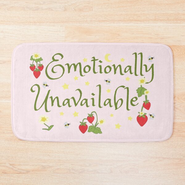 Item preview, Emotionally unavailable designed and sold by Bruna Esmanhotto.
