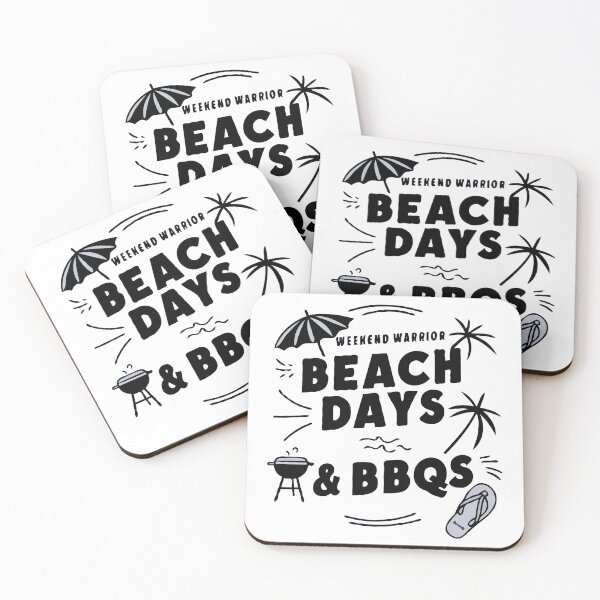 Item preview, Weekend Warrior: Beach Days & BBQs designed and sold by DoceVaga.