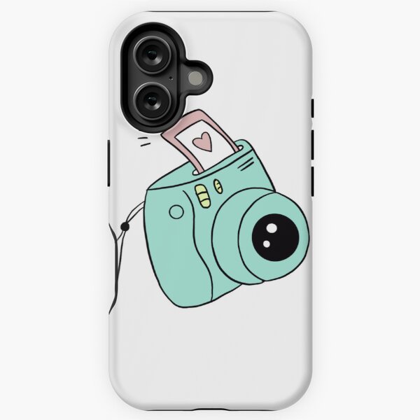 Vista previa del artículo con la obra «linda pegatina de cámara polaroid», diseñado y vendido por madlinestickers.