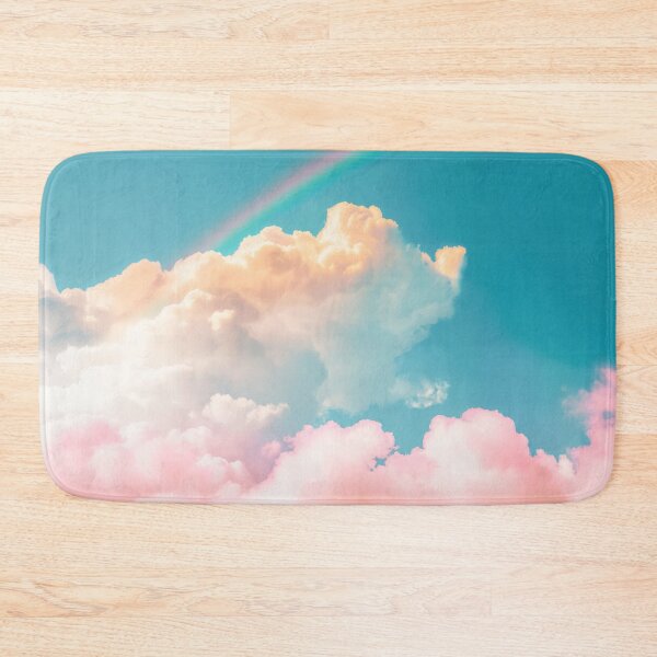 Item preview, Fluffy Pink and Orange Rainbow Sky designed and sold by ffatts.