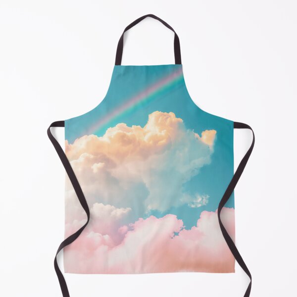 Item preview, Fluffy Pink and Orange Rainbow Sky designed and sold by ffatts.