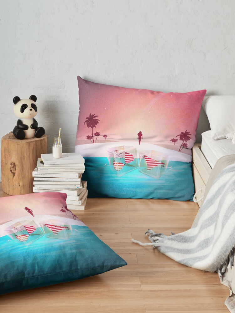 Alternate view of Bikini Beach Floor Pillow
