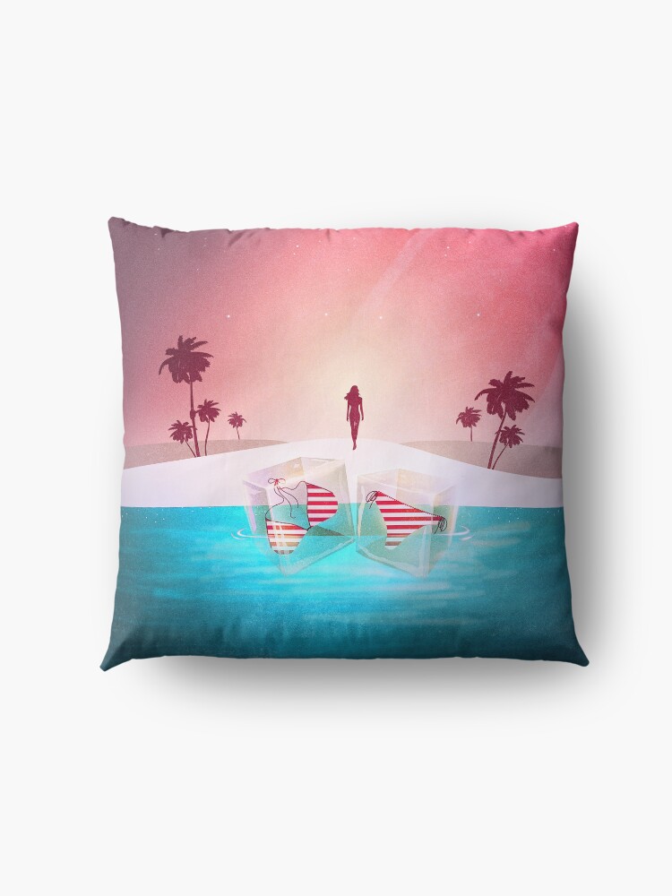 Alternate view of Bikini Beach Floor Pillow