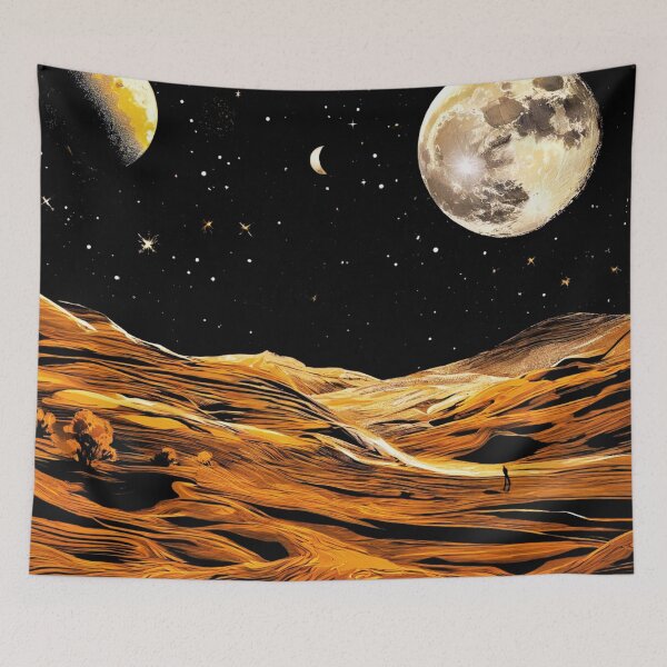 Item preview, Galactic voyage, lunar journey. designed and sold by Zofia Sosnecka.