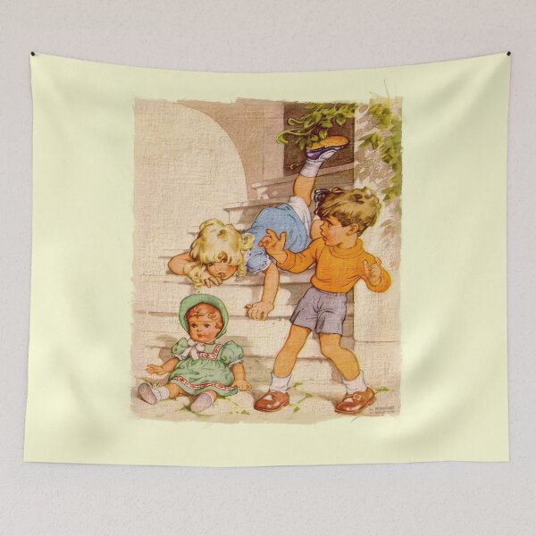 Item preview, Taking a tumble, vintage illustration designed and sold by stevepaint.