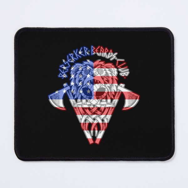 Item preview, Berserker Beards USA Logo designed and sold by Berserkerbeards.